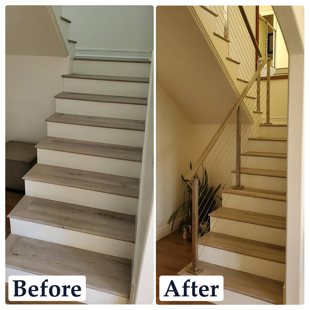 Before After Santa Fe Stair Co   Before After 15 