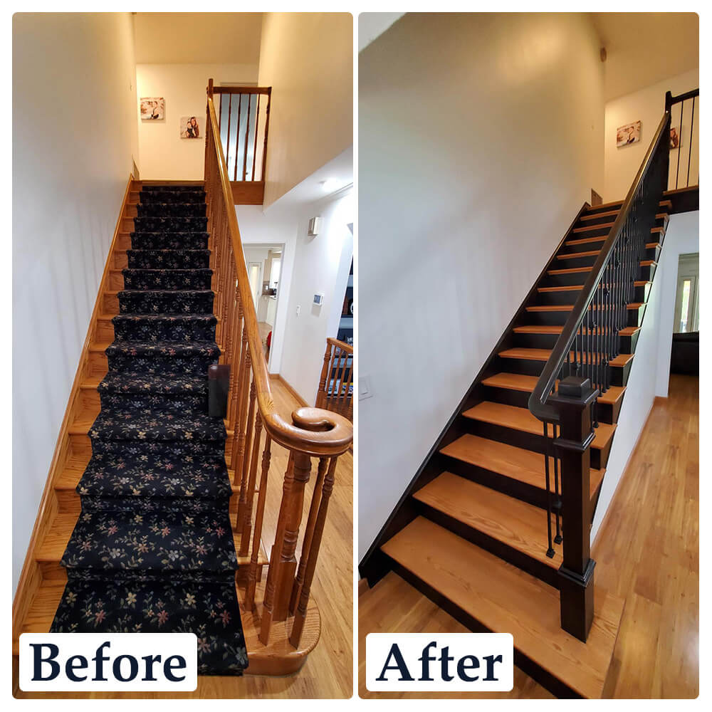 Before & After - Santa Fe Stair Co.